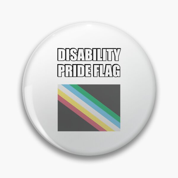 Item preview, Disability Pride Flag   - Disabled Is Not A Dirty Word designed and sold by Inspirationmotivation.