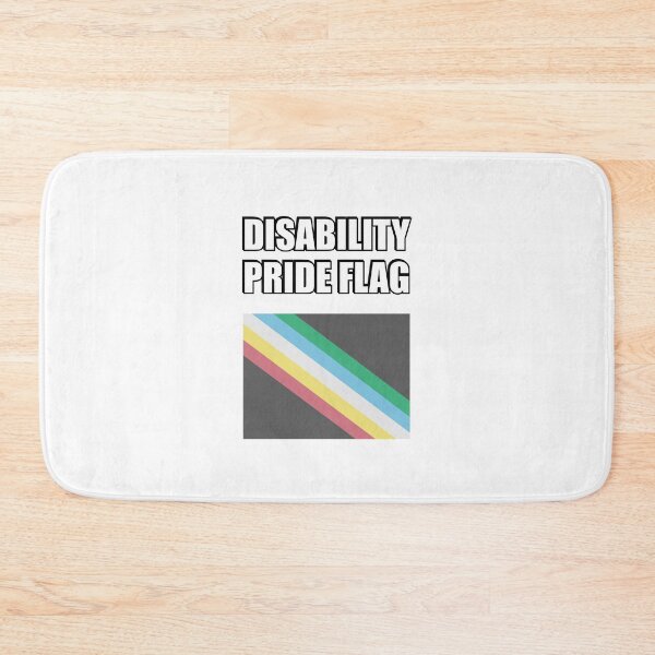 Item preview, Disability Pride Flag   - Disabled Is Not A Dirty Word designed and sold by Inspirationmotivation.