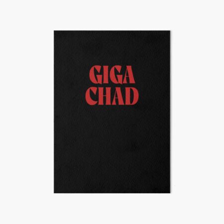 Giga Chad | Art Board Print