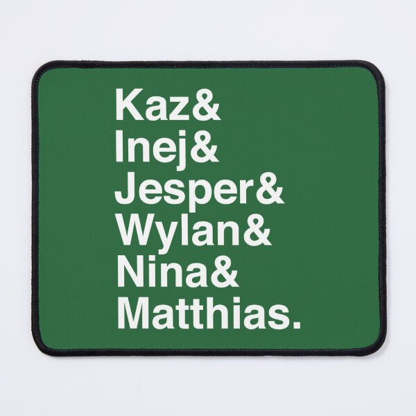 Item preview, Kaz Inej Jesper Wylan Nina Matthias. (Six of Crows Inverse) designed and sold by haxgehqsk53.