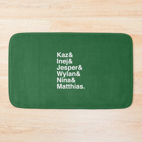 Item preview, Kaz  Inej  Jesper  Wylan  Nina  Matthias. (Six of Crows Inverse)   	 designed and sold by haxgehqsk53.