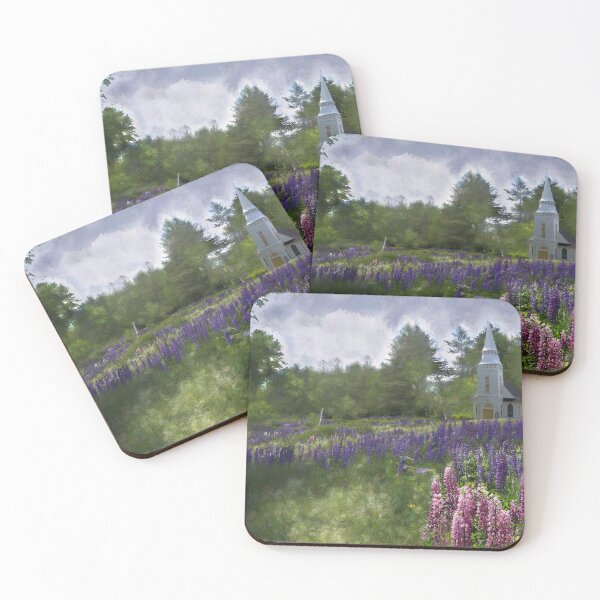Item preview, Lupine Chapel on Birch Street designed and sold by Wayne King.