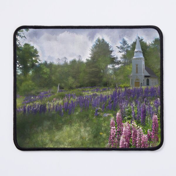Item preview, Lupine Chapel on Birch Street designed and sold by Wayne King.