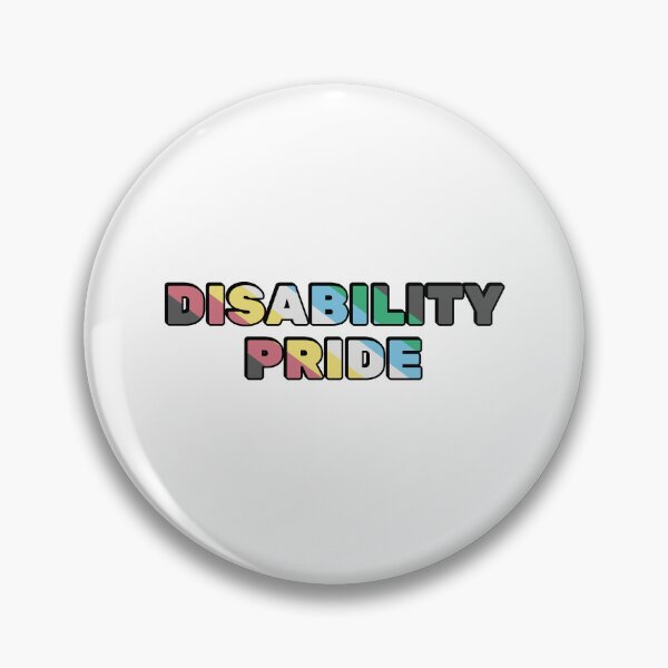 Item preview, Disability Pride Flag   - Disabled Is Not A Dirty Word designed and sold by Inspirationmotivation.