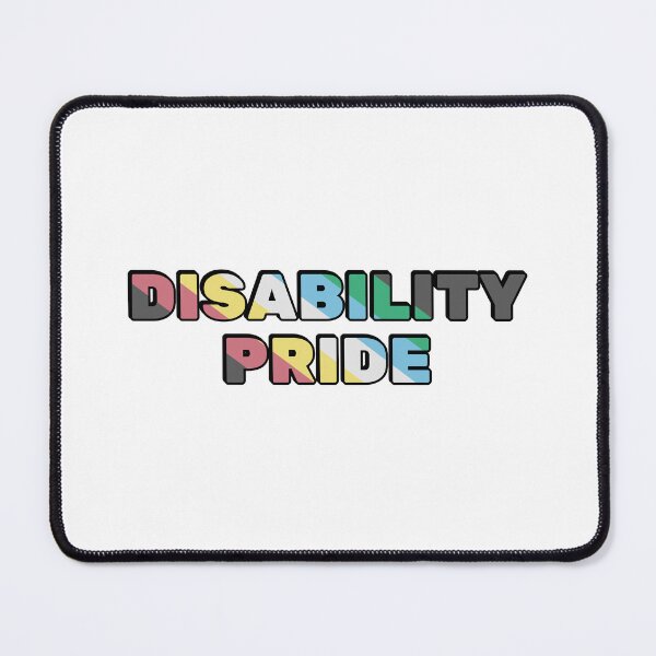 Item preview, Disability Pride Flag   - Disabled Is Not A Dirty Word designed and sold by Inspirationmotivation.