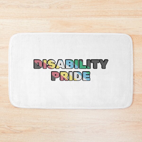 Item preview, Disability Pride Flag   - Disabled Is Not A Dirty Word designed and sold by Inspirationmotivation.