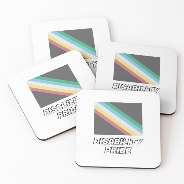 Item preview, Disability Pride Flag   - Disabled Is Not A Dirty Word designed and sold by Inspirationmotivation.