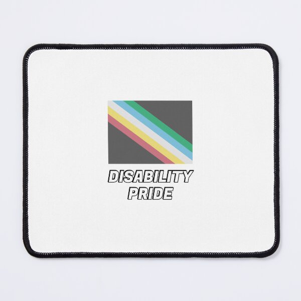 Item preview, Disability Pride Flag - Disabled Is Not A Dirty Word designed and sold by Inspirationmotivation.