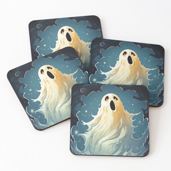Item preview, Haunted Ghost Specter Spirit Creepy Spooky Halloween Gift designed and sold by NearlyNow.