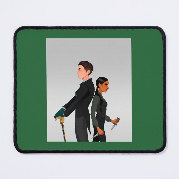 Item preview, kaz and inej shadow and bone illustration version 2 	 	 designed and sold by haxgehqsk53.