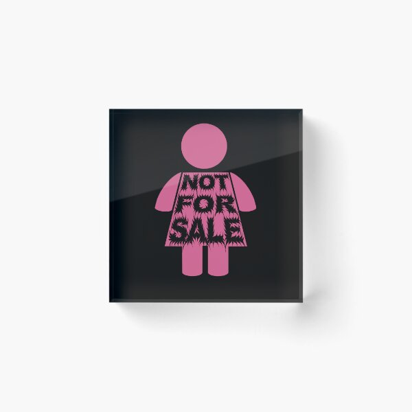Item preview, I'm Not For Sale Girl Pink designed and sold by SubtleSplit.
