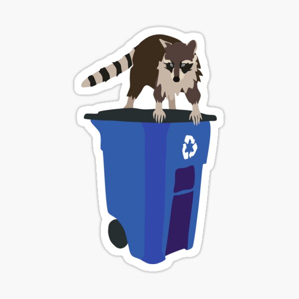 Item preview, Recycling Raccoon designed and sold by Sandman297.