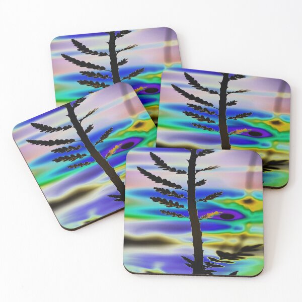 Item preview, Plant with Sky Background Solarized Blue designed and sold by deniselynnimage.