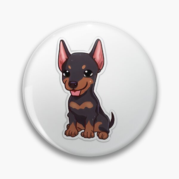 Item preview, Chibi Dobermann designed and sold by City0fDreams.