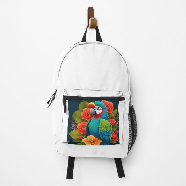 Item preview, Parrot With Flowers  designed and sold by Angelle55.