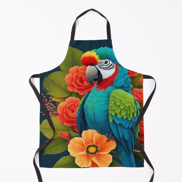 Item preview, Parrot With Flowers designed and sold by Angelle55.