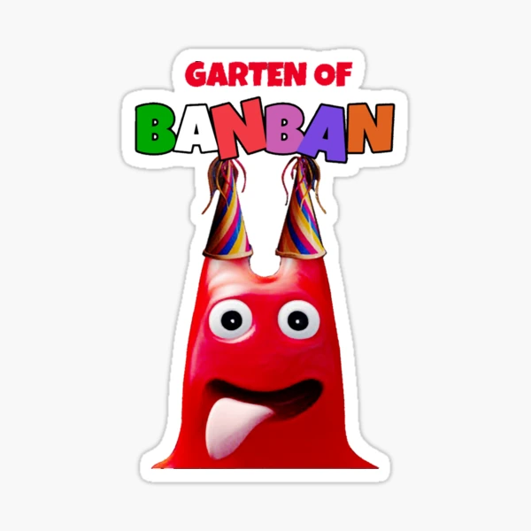 Garten of Banban Characters - Jumbo Josh Fanart Sticker for Sale by  niahupshaws