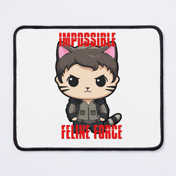 Item preview, Eaton Hunter of Impossible Feline Force (with text) designed and sold by PinotTeez.