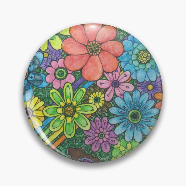 Item preview, Doodle Flowers designed and sold by loveandtheart.