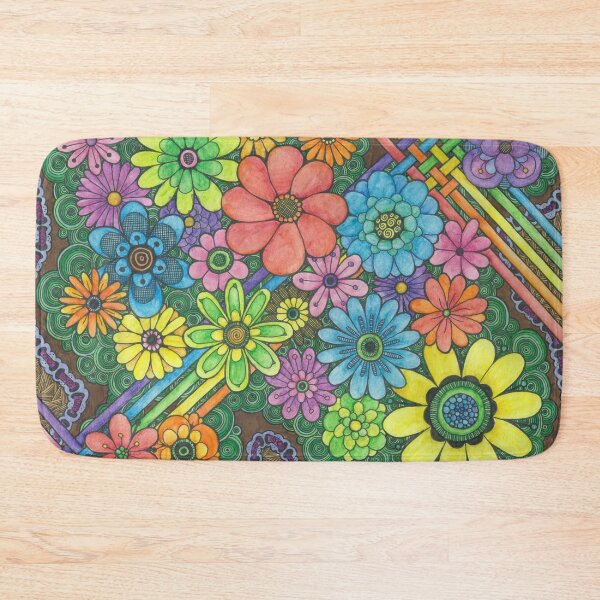 Item preview, Doodle Flowers designed and sold by loveandtheart.