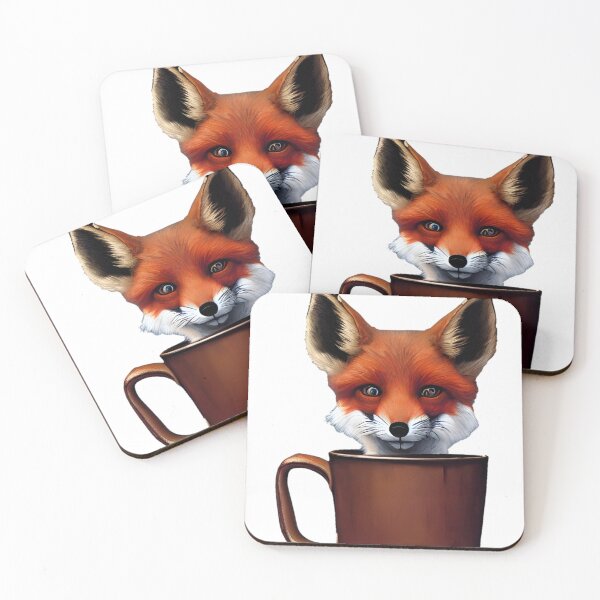 Item preview, fox needs coffee designed and sold by momanteiga.