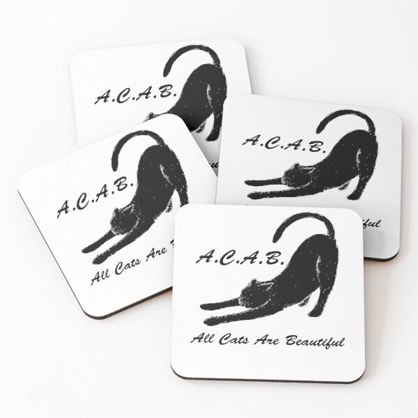 Item preview, A.C.A.B. All Cats Are Beautiful designed and sold by CendrillonJodi.
