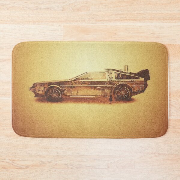 Item preview, Lost in the Wild Wild West! (Golden Delorean Doubleexposure Art) designed and sold by badbugs.