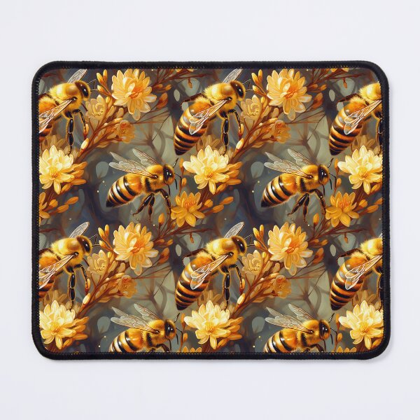 Item preview, Golden Bees designed and sold by Patterned Palette.