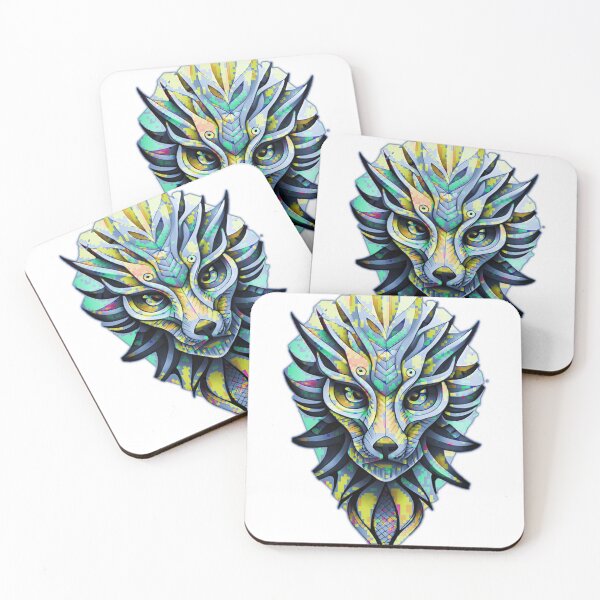 Item preview, Lion Diamond, 3D Face, Bones technical tattoo designed and sold by RockTatoo.