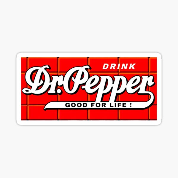 Vista previa del artículo con la obra «Dr Pepper - ¡Bueno para la vida! Clásico», diseñado y vendido por yechielhastyn.
