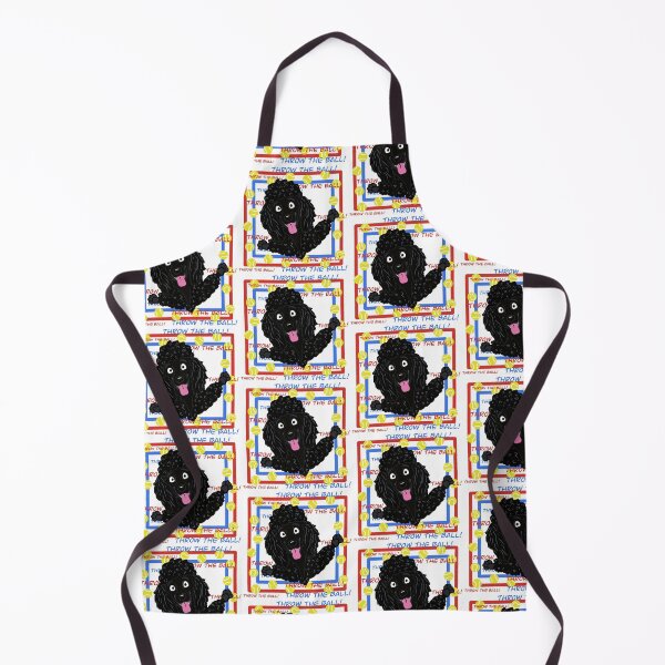 Item preview, Throw The Ball Poodle! designed and sold by Justbijou.