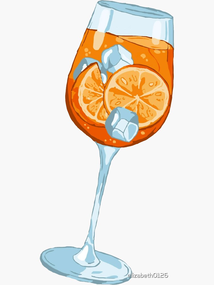 Aperol Spritz in a Glass Postcard for Sale by Jay-cm