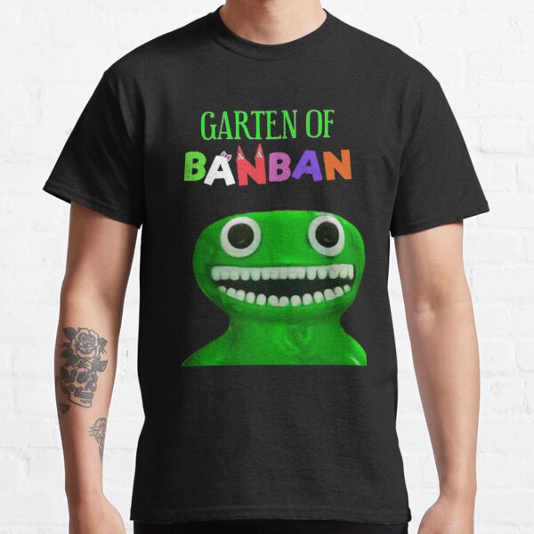 Camiseta Gamer Garden Of Banban Terror Game Personagens - Culpa do