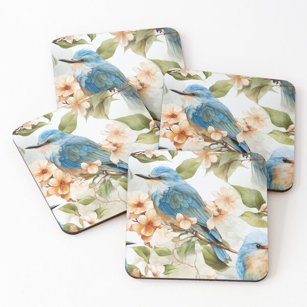 Item preview,  Avian Watercolor Wonders: Exquisite Birds Captured in Delicate Brushstrokes, Inspired by the Style of John James Audubon. designed and sold by SBD-Shop.