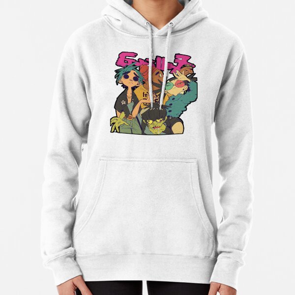 Gorillaz zip hot sale up hoodie