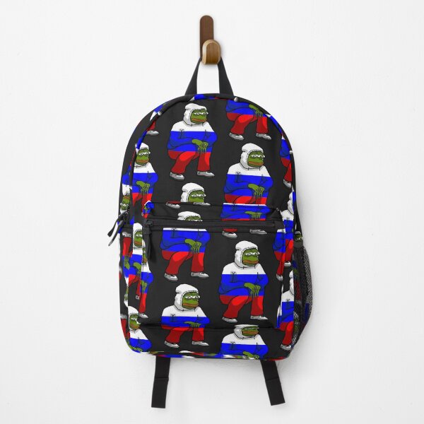 Item preview, Sad Russian Pepe Squatting designed and sold by Slav-Art.