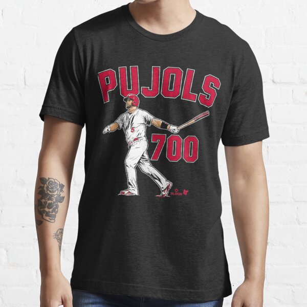 Albert Pujols - 700 (Navy) - St. Louis Baseball Premium T-Shirt