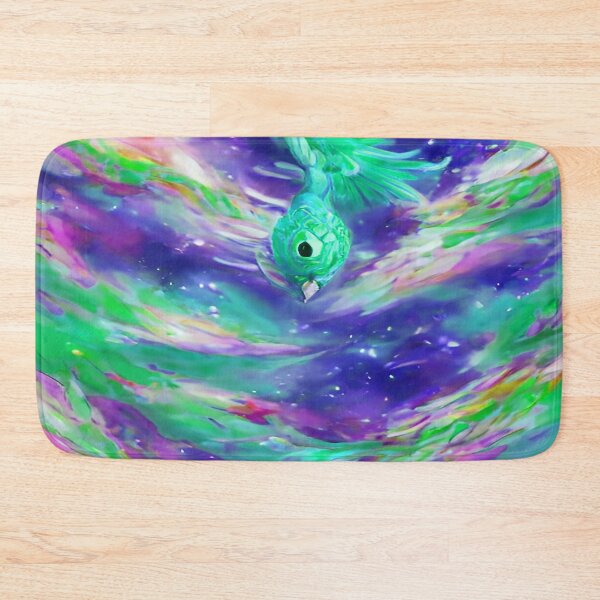 Item preview, Diving Bird Mint Abstract designed and sold by deniselynnimage.