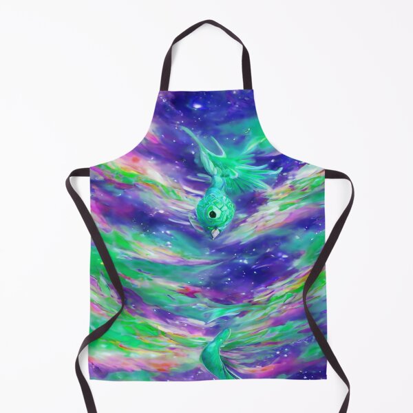 Item preview, Diving Bird Mint Abstract designed and sold by deniselynnimage.