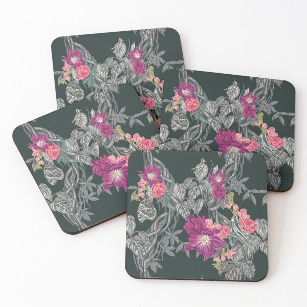 Item preview, Dark Mystery Vine floral   designed and sold by shamiss.