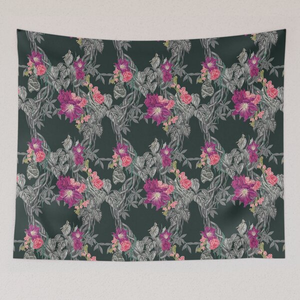 Item preview, Dark Mystery Vine floral   designed and sold by shamiss.