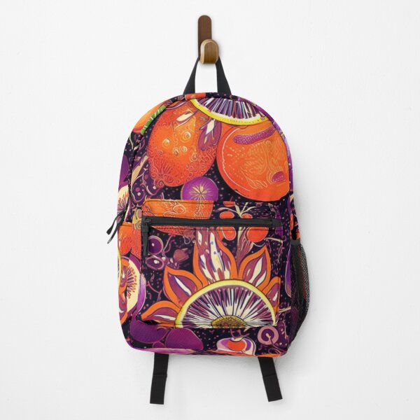 Item preview, Vibrant Art Brut Passionfruit Pattern designed and sold by EpicFoxArt.