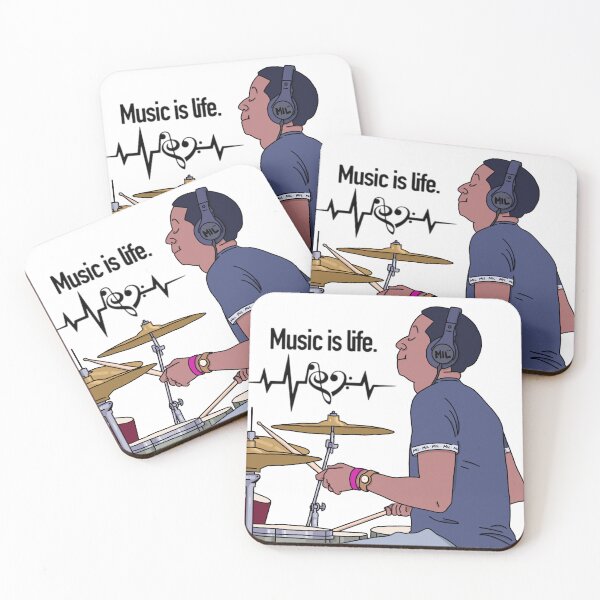 Item preview, Copia de Music is Life (edición Drummers) designed and sold by minstreldr.