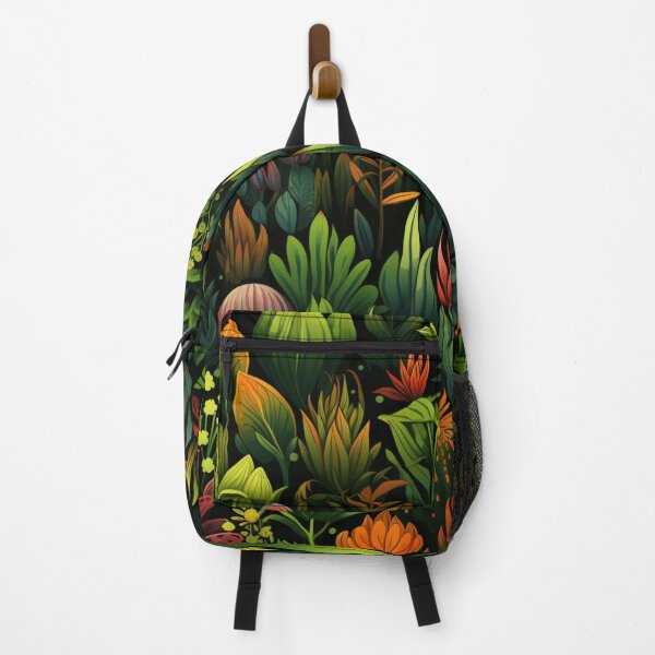 Item preview, Lush cartoon greenery leaves and flowers designed and sold by EliteShadow.