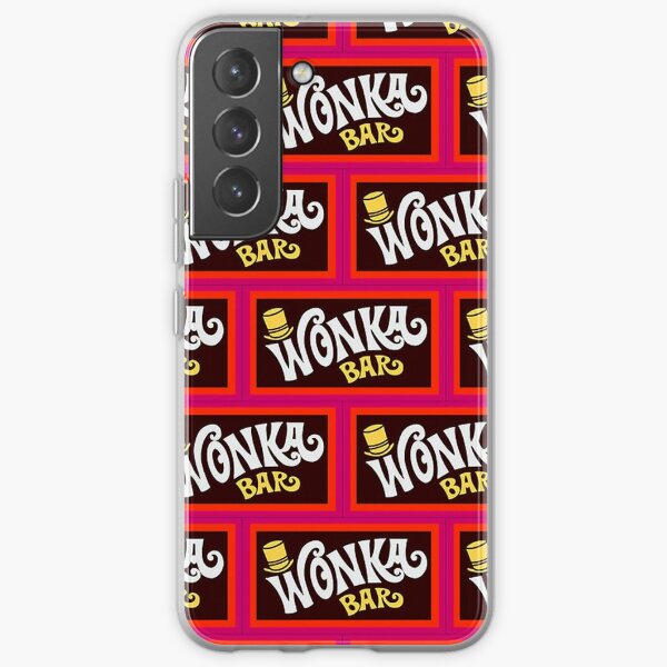 Willy Wonka Chocolate Bar With Golden Ticket Inside Wonka Bar case cover  fits iPHONE 4 5 6 7 for Samsung Galaxy S7/S6/S8/S5