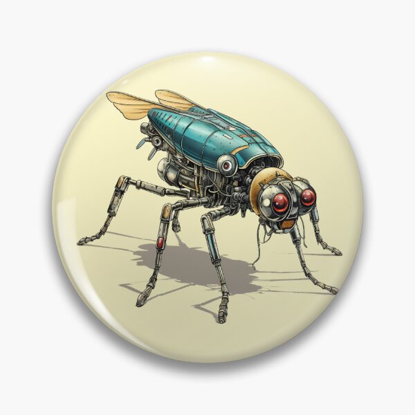 Item preview, Robotic atompunk fly 3 designed and sold by angelf891.