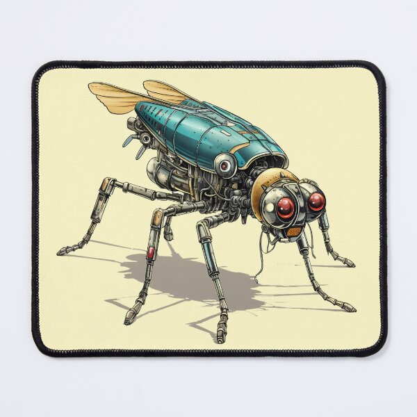Item preview, Robotic atompunk fly 3 designed and sold by angelf891.