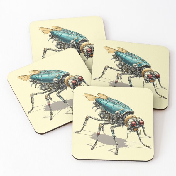 Item preview, Robotic atompunk fly 3 designed and sold by angelf891.