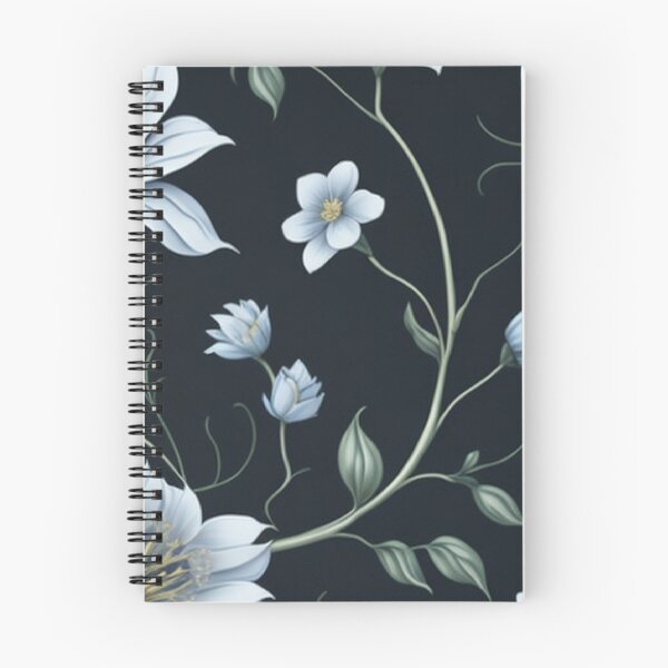 Item preview, White Apple Flower Patterns designed and sold by CASUALURBAN.
