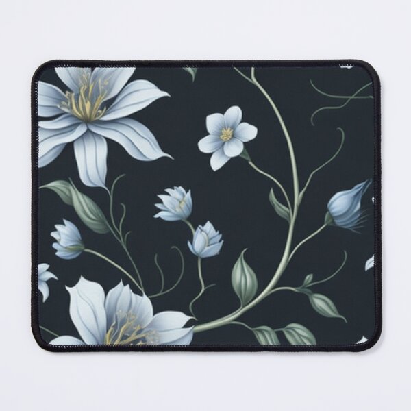 Item preview, White Apple Flower Patterns designed and sold by CASUALURBAN.
